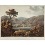 LAKE DISTRICT: a pair of hand coloured a