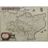 BLAEU, Johannes - A Map of Kent:, hand-c
