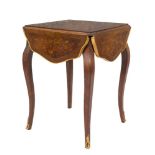 A late 19th Century French rosewood, flo