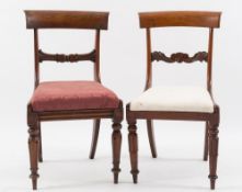 A harlequin set of twelve early Victoria