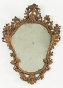 An 18th Century Italian carved giltwood