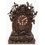 A 19th century carved oak Black Forest c