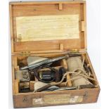 A Walker's 'Excelsior' IV log in fitted pine case:, non-electric type Admiralty pattern  3341,