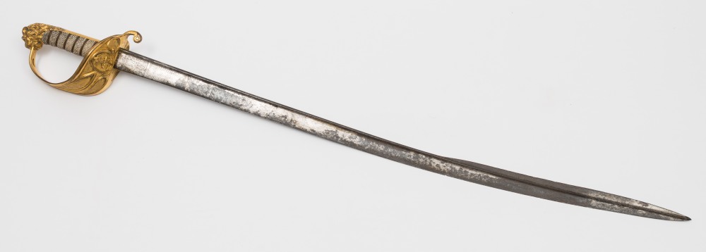 A 19th century Royal Naval dress sword by Dudley of Portsmouth:,