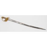 A 19th century Royal Naval dress sword by Dudley of Portsmouth:,