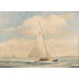 * Tom Lewsey [1910-1965]-
Racing out of Royal Burnham Yacht Club:-
a pair,