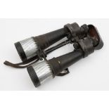 A pair of WWII period binoculars by Barr and Stroud,London:, signed as per title, numbered 33082,