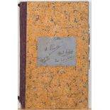 A ship's journal for HMS Swiftsure during her time in the East Indian Station by the Engineer