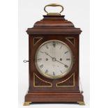 James McCabe, London a mahogany bracket clock: the eight-day duration,