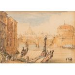 PROUT, Samuel, Attributed to [1782-1852]-
The Doges Palace and the Grand Canal,