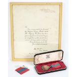 An Elizabeth II  Imperial Service medal: to Philip Albert Scotter, contained in its fitted case,