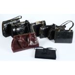 Eight various handbags:.