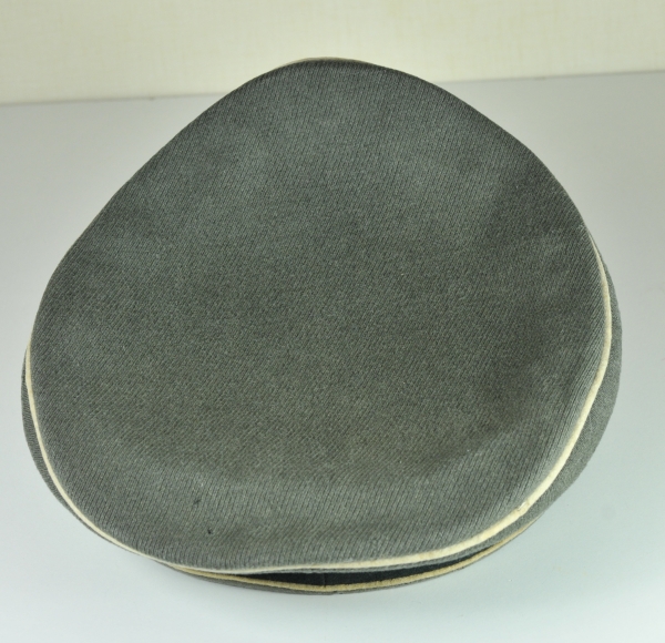 Visor Cap for Leutnant of the Infantery Erwin Schmelzer. Fine field grey fabric, dark green band, - Image 13 of 14