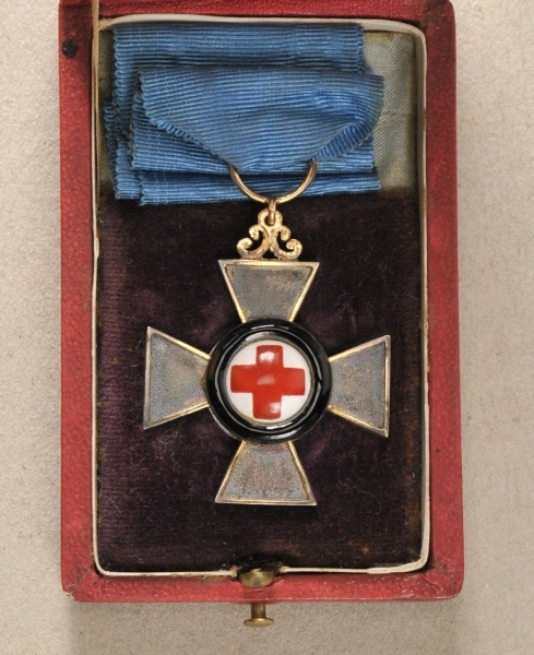 Bavaria: Cross of Merit for the years 1870/71, in case. Carcase silver, clasp, ring and chiffre