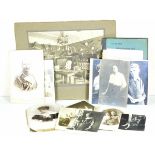 Collection of 18 photos and postcards of the emperors family. Various, among them nice private ones.