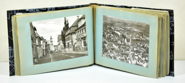 Postcard Album. Mostly Heidelberg and surroundings. Condition: II Postkartenalbum. Zumeist
