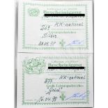 Property of certificates of a sport-rifleman. Enormous property of certificates of an active sport-