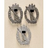 Set of 3 infantry assault badges. Sundry. Condition: II Set von 3 Infanterie-Sturmabzeichen.