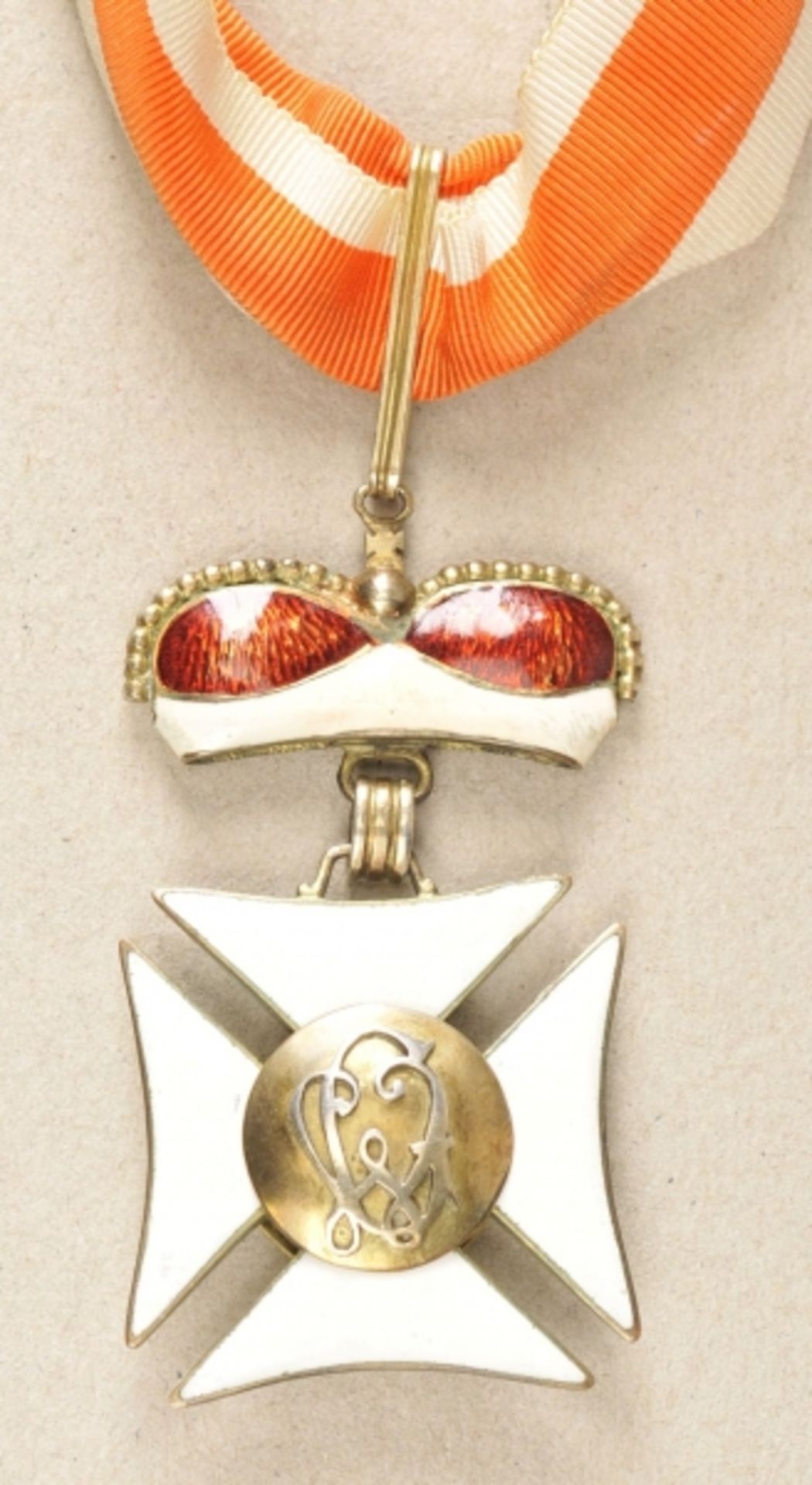 Collectors manifacture: Order of the Red Eagle Order Brandenburg, comtur cross. Silver gilded, - Image 3 of 3