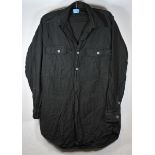 Italy: Black shirt of the fascists. Black cotton, two breast pockets. Condition: II Italien: