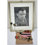 Property of corporal Hans Stieff. Decorations and pictures. Corporal Stieff from Heilbronn died on