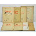 Eight Tornisterschriften. Various issues. Condition: II Acht Tornisterschriften. Verschiedene