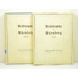 Reichstag in Nürnberg 1933, 2 Volumes. Berlin, 1933. Each with dust cover. Many images. Condition: