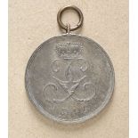 Schwarzburg: Silver medal for merits in war. Zinc/war metal. Condition: II Schwarzburg: Silberne