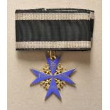 Prussia: Collerctors manifacture of the order Puor le mérite. Non-ferrous metal gilded and enameled,