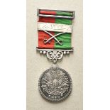 Opening: 2500 EUR    0.1.) Collection Rick Lundström  Turkey: Imtiyaz-Medal, in silver, with