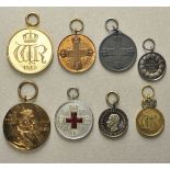 Opening: 100 EUR    1.1.) Imperial Germany (till 1933)  Prussia: Collection of 8 decorations.