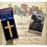 Opening: 1400 EUR    1.1.) Imperial Germany (till 1933)  Prussia: Cross for the appreciation of 40