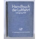 Handbuch der Luftwaffe, Jahrgang 1939.J.F. Lehmanns Verlag, München-Berlin, 1939. 596 Seiten,