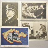 Neun Adolf Hitler Postkarten.Diverse Motive, zumeist gelaufen.Zustand: II

Nine Adolf Hitler