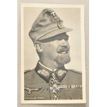 Ringel Julius.(1889-1967), General der Gebirgstruppe. PK, eigenh. Autograph.Zustand: II

Ringel,