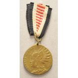Deutsches Reich: Südwestafrika-Denkmünze, für Kämpfer.Bronze, am Bande.Zustand: IIAufrufpreis: 50