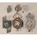 Lot HJ-Abzeichen.Diverse, mit Miniatur.Zustand: II

Lot HJ-Badges.Sundry, with miniature.