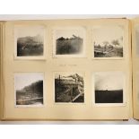 Fotoalbum RAD und Frankreichfeldzug.Holzeinband, 125 Fotos, ausführlich beschriftet.Zustand: