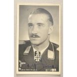 Galland, Adolf.(1912-1996), Jagdflieger und Generalleutnant und Träger der 2. Brillanten zum