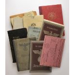 Lot Ausweise und Pässe.Diverse.Zustand: IIAufrufpreis: 40 EUR

Lot with daft cards and passports.