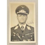 3.3.) AutographenMilch, Erhard.(1892-1972) Generalfeldmarschall, Generalinspekteur der Luftwaffe und