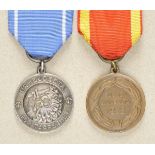 2.1.) EuropaFinnland: Orden des Freiheitskreuzes, 1918, Medaille 1. und 2. Klasse.Silber und Bronze,