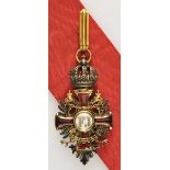 2.1.) EuropaÖsterreich: Kaiserlich Österreichischer Franz-Joseph-Orden, Komturkreuz.Gold,