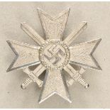 1.2.) Deutsches Reich (1933-45)Kriegsverdienstkreuz, 1. Klasse mit Schwertern - 62.Buntmetall