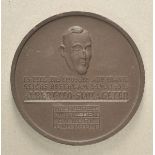 1.1.) Kaiserreich (bis 1933)Freikorps: Medaille auf Albert Leo Schlageter.Böttger-Gestein,