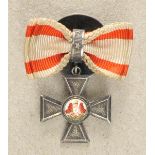 1.1.) Kaiserreich (bis 1933)Preussen: Roter Adler Orden, 4. Klasse Miniatur.Silber, das Medaillon