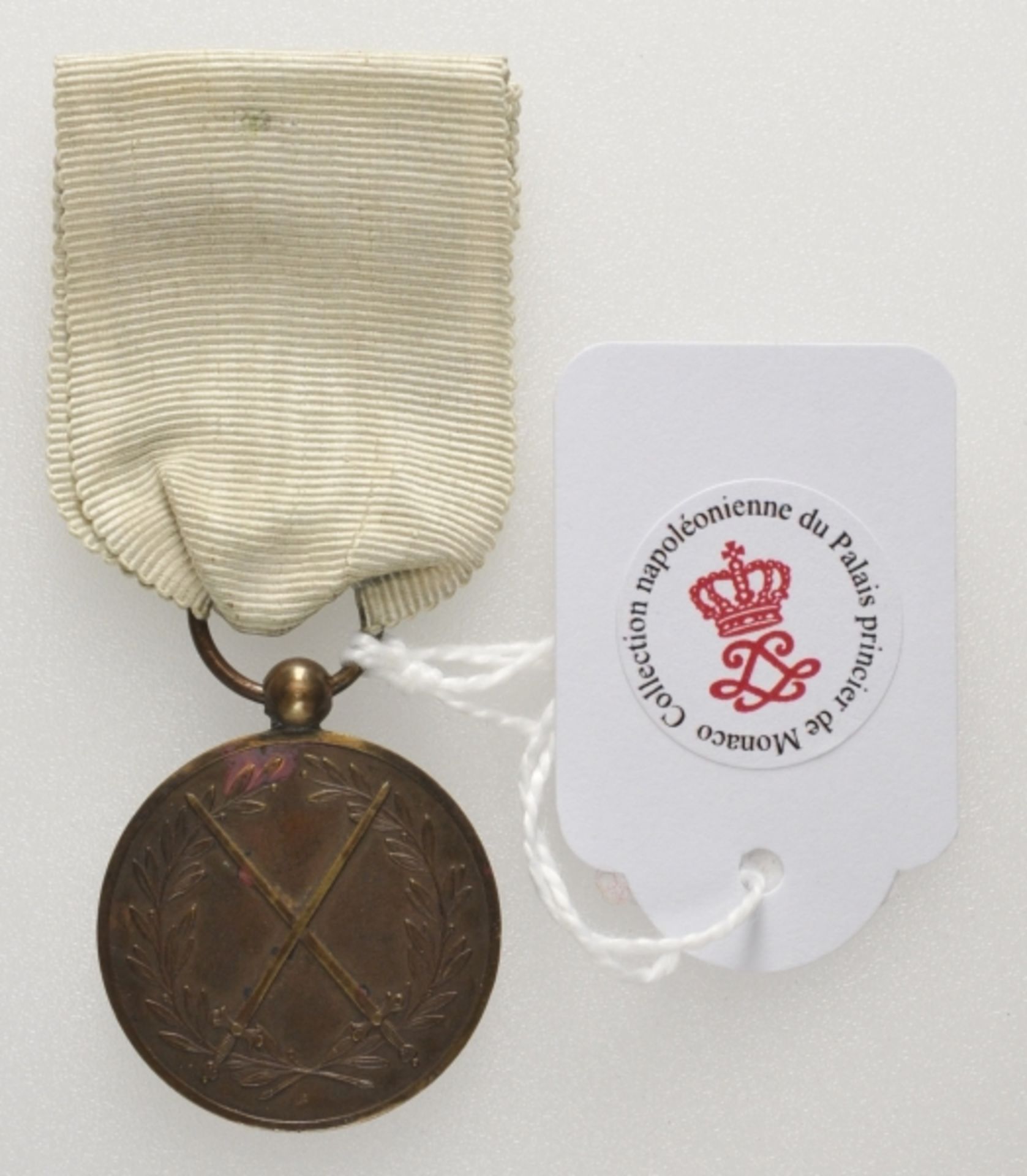 1.1.) Kaiserreich (bis 1933)Westphalen: Ehrenmedaille, 1. Modell (1809), Bronze.Bronze Medaille,