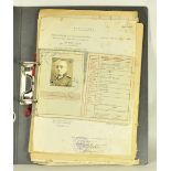3.1.) Urkunden / DokumenteFotos, Karten und Dokumente aus dem Nachlass des württembergischen General