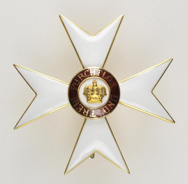 1.1.) Kaiserreich (bis 1933)Württemberg: Orden der Württembergischen Krone, Ehrenkreuz (1892-1918).