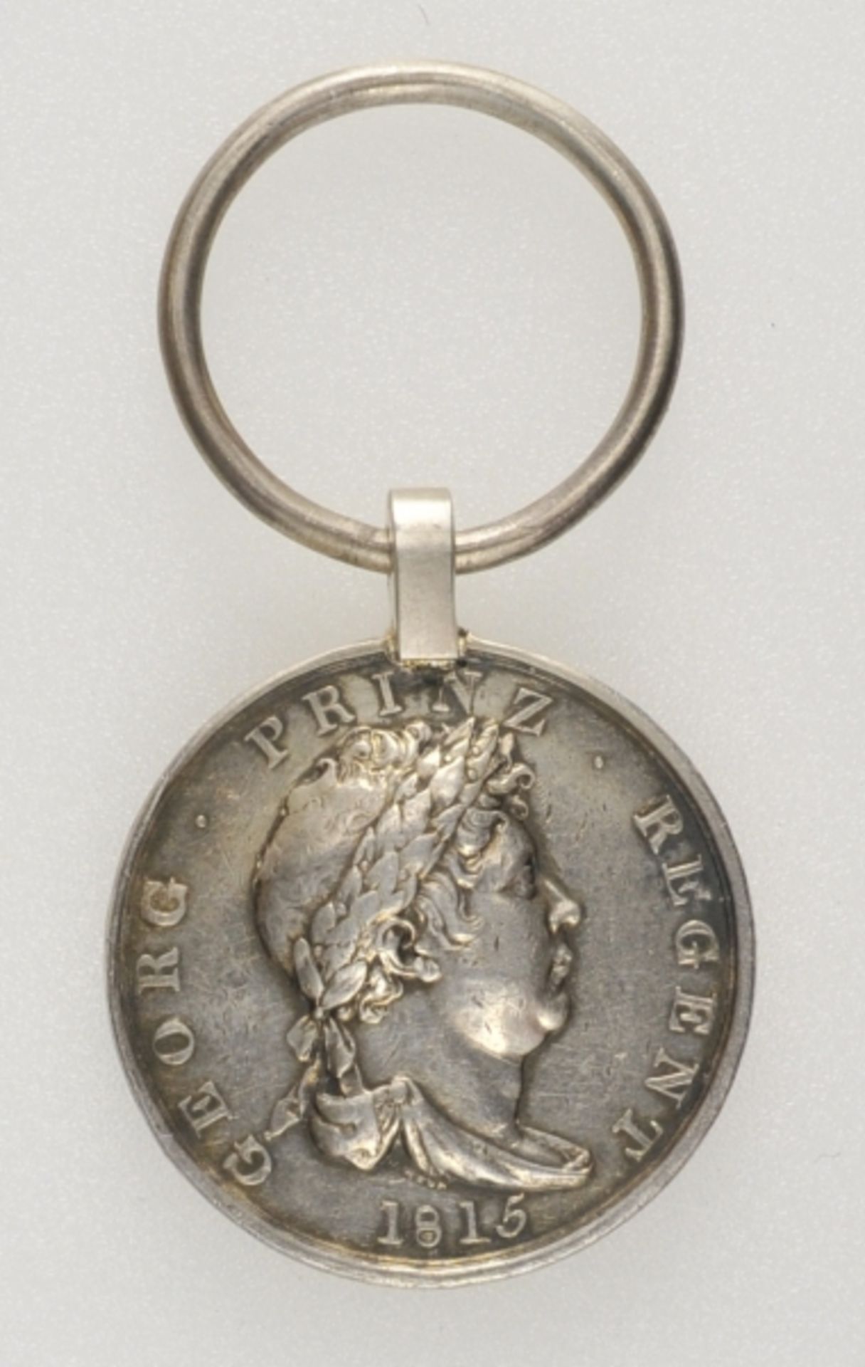 1.1.) Kaiserreich (bis 1933)Hannover: Waterloo-Medaille des Husaren Johann Heinrich Schrader des